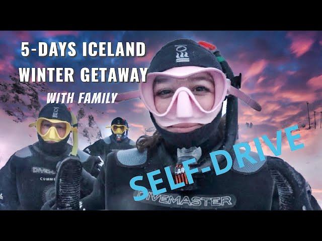 What’s Iceland like at Christmas?  Snorkeling between 2 tectonic plates in a blizzard!