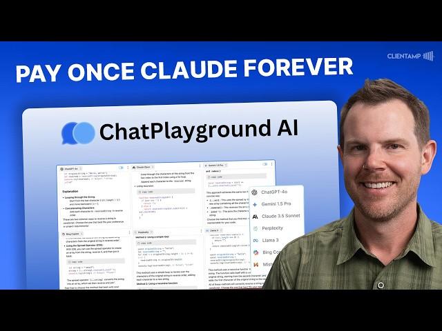 ChatGPT vs. Gemini vs. Claude -- 6 AI Models in 1 Tool (ChatPlayground Review)