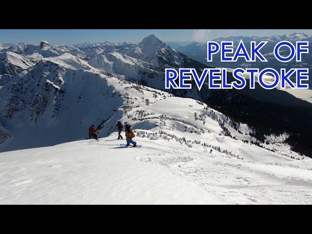 Revelstoke Peak Snowobarding (Mt MacKenzie) T.Rice Pro in Some Crusty Conditions