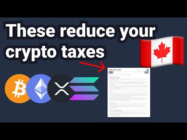 How to Reduce Crypto Taxes in Canada