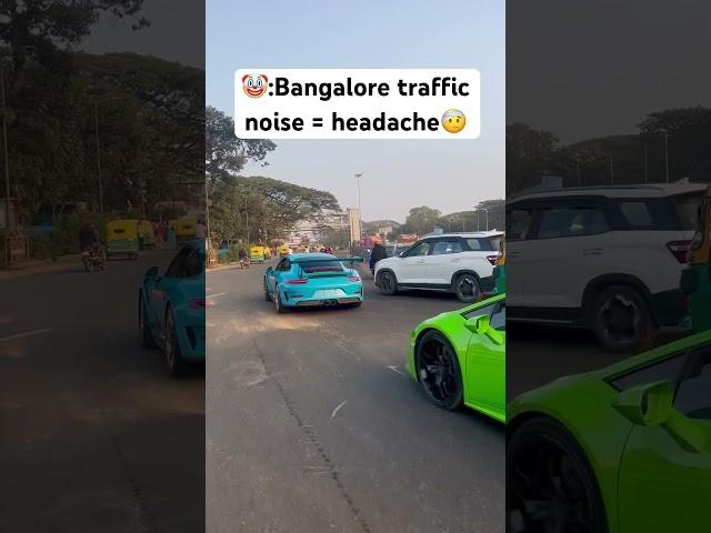 Supercars in Bangalore are lit#lamborghini