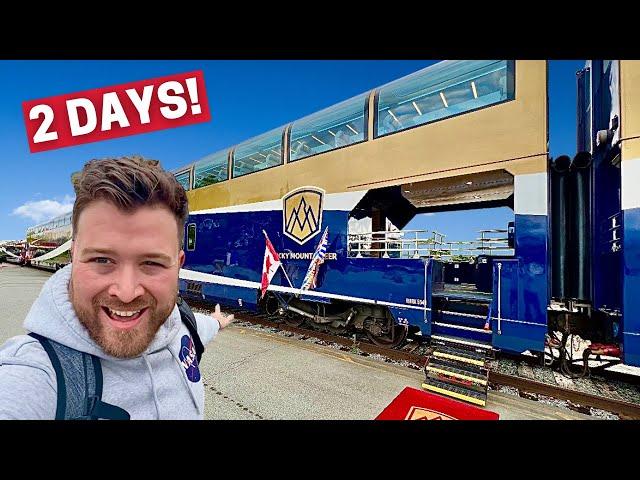 48 hrs on Luxury Rocky Mountaineer Train - Banff to Vancouver