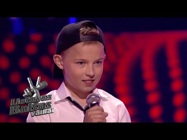 Kristupas Kerulis - Billionaire | Blind Auditions | The Voice Kids Lithuania S01