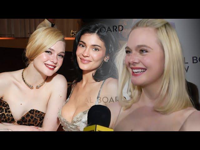 Elle Fanning Dishes on Golden Globes Night With Kylie Jenner (Exclusive)