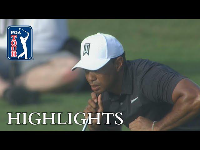 Tiger Woods extended highlights | Round 1 | Hero