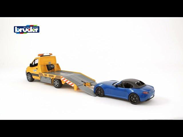 Bruder Toys MB Sprinter Autotransporter    02675    Tow truck