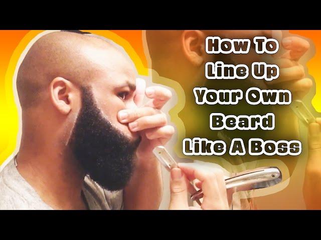 How To Line Up Your Own Beard Like A Boss | BRDGNG