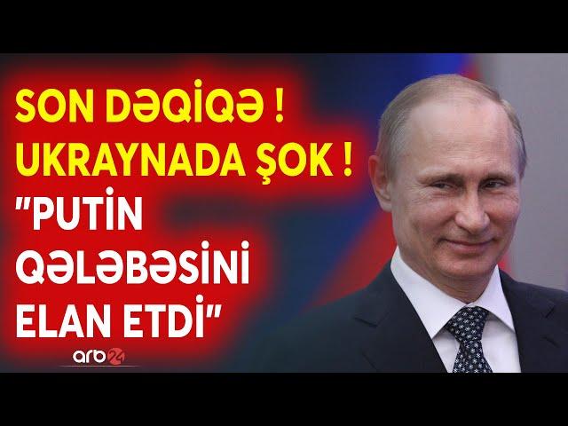 TƏCİLİ! ABŞ-də Putinin qələbəsi ELAN EDİLDİ? - Ukraynada XAOS BAŞLADI -Rusiya üçün ZƏFƏR SƏDALARI...