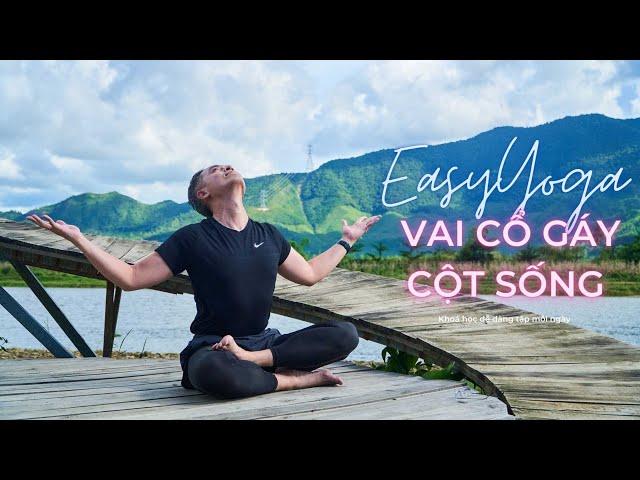  30p YOGA Trị Liệu Vai Cổ Gáy Cột Sống, Thư giãn Toàn thân (Mọi trình độ) YOGA WITH BRIAN