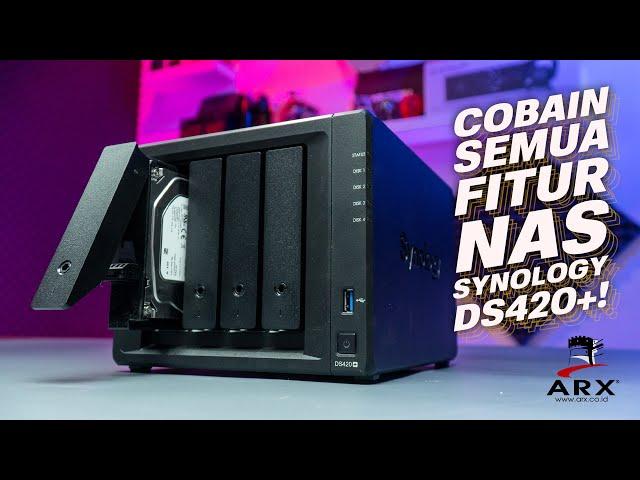 Storage Server Masuk Rumah?? Bisa! | Review NAS Synology DS420+