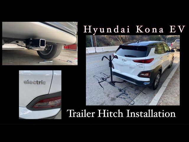 Installing a etrailer.com Draw-Tite trailer hitch ona Hyundai Kona EV (2021)