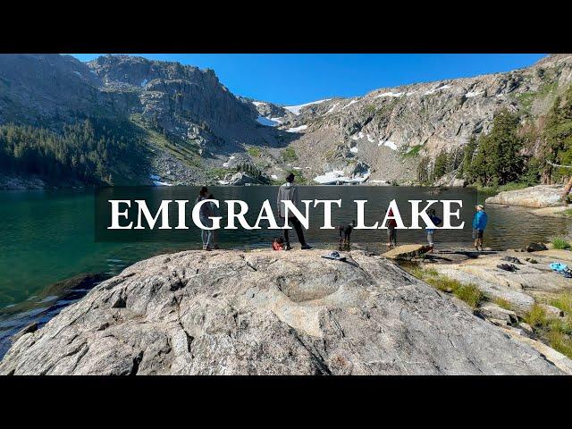 2-Day Backpacking to Emigrant Lake