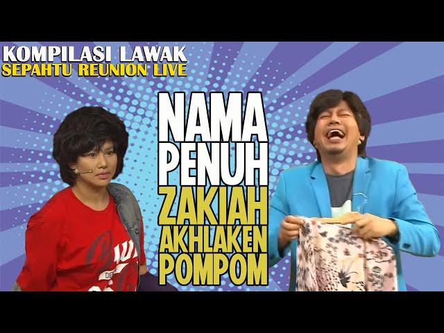 Nama penuh Zakiah Akhlaken POMPOM 