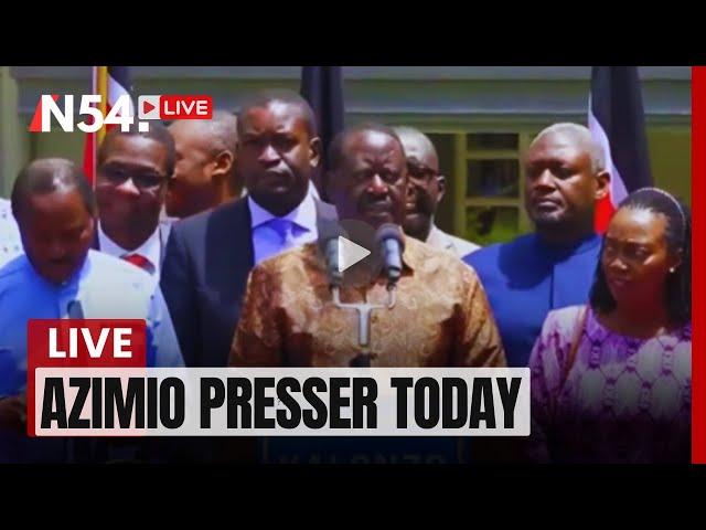 Kenya Opposition Leaders Take President Ruto to ICC | Azimio presser today – News54