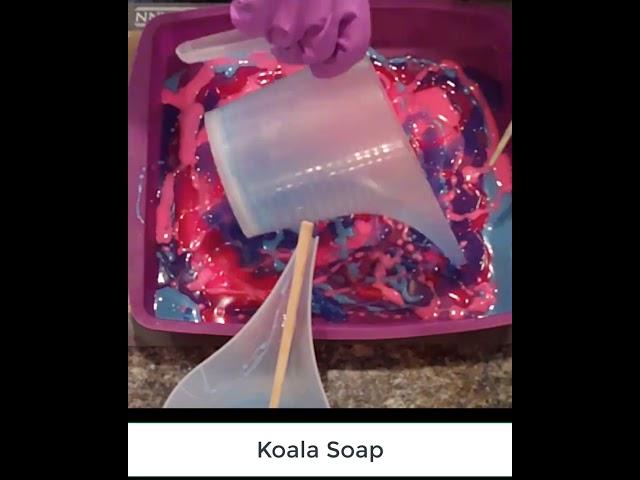 Black Neon Melt and Pour Soap for Beginners