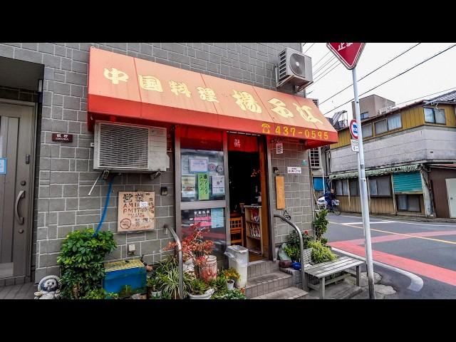 A Japanese Chinese chef has been serving Chinese food in a one-man kitchen for 45 years.