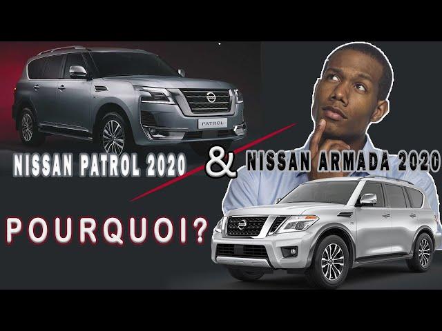 Pourquoi La Nissan Patrol et l'Armada Ont le Même Design ?