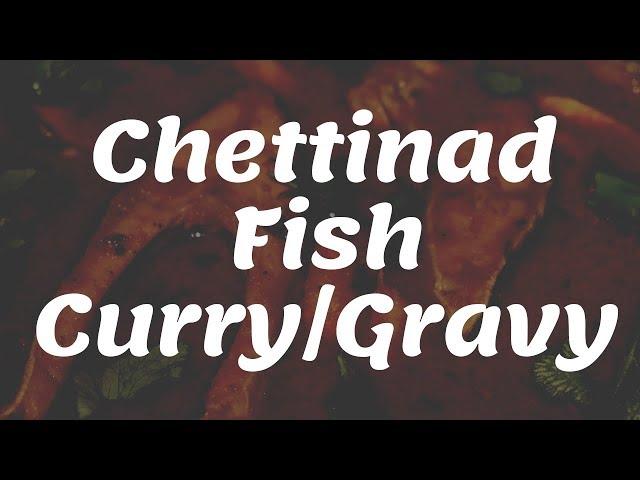 Chettinad Fish Curry || Fish Gravy Recipe || Tamil || English Subtitles || Rosh Kitchen