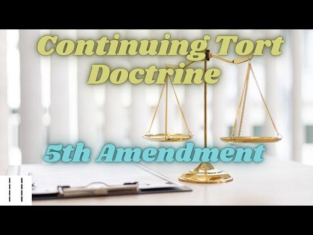 Court 101: 5th Amendment -Another Way To Avoid Statute of Limitation (Preview)