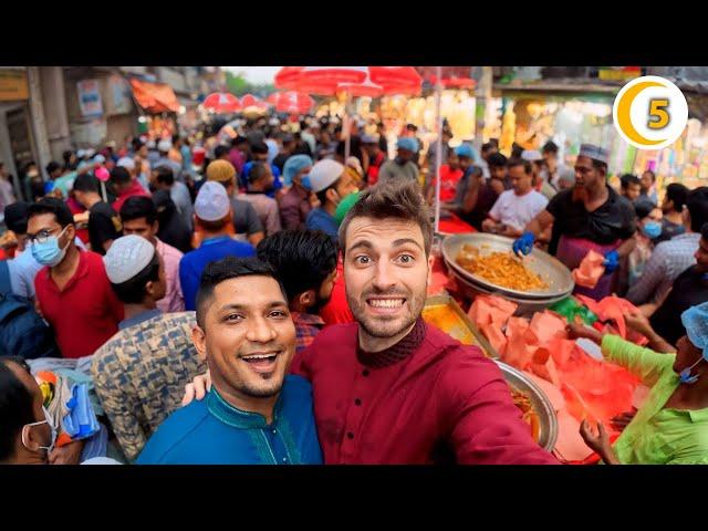I went to Chawk Bazar for Iftar (Crazy Old Dhaka) - Ramadan Challenge 2024 I Day 5