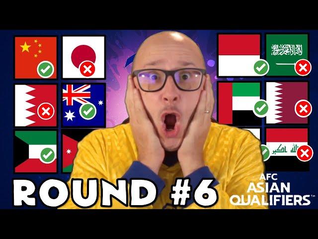 FIFA World Cup Asian Qualifiers - #6 Predictions