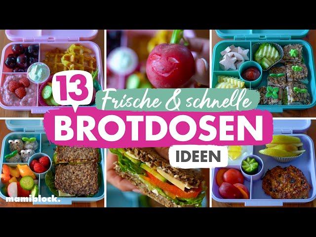 13 frische Brotdosen für den Sommer ️ & leckere Resteverwertung  | mamiblock