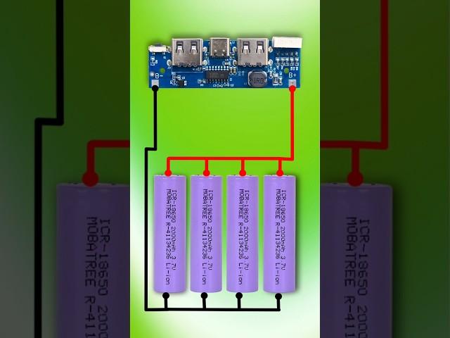 Power bank circuit diagram || diy power bank #shortsvideo #electrical #shorts