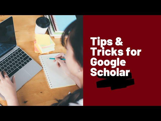 Searching with Google Scholar