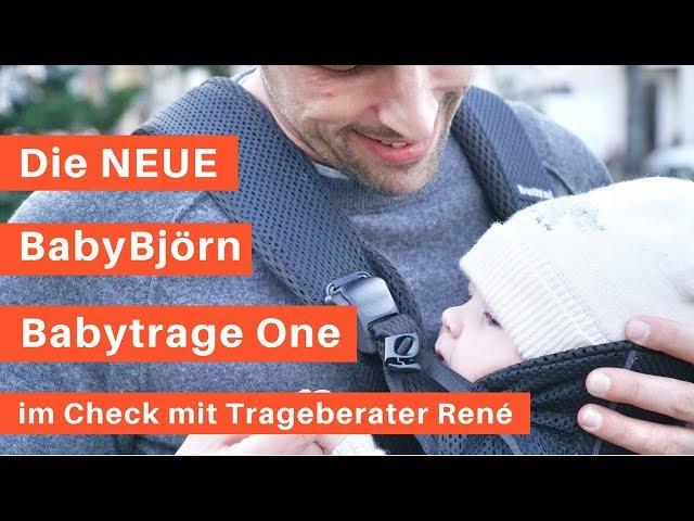 Die NEUE BabyBjörn Babytrage One im Check mit dem Trageberater