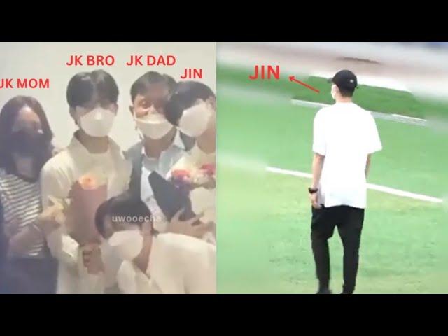 JIN bts secretly visited jungkook's FAMILY to TELL them this!