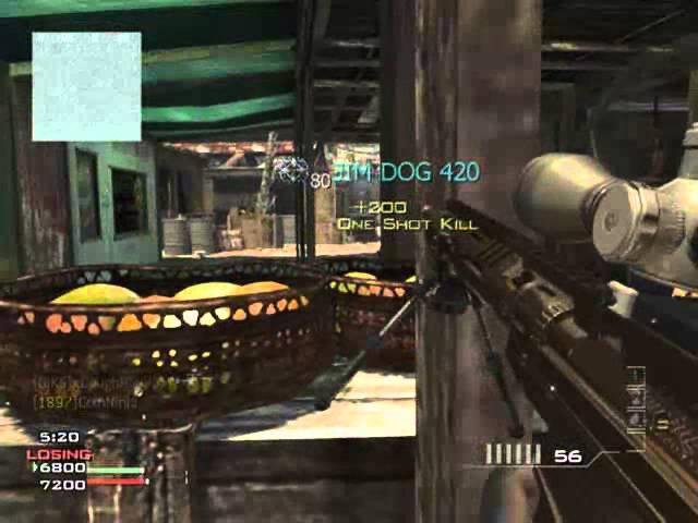 MW3 :: Sniper Gameplay