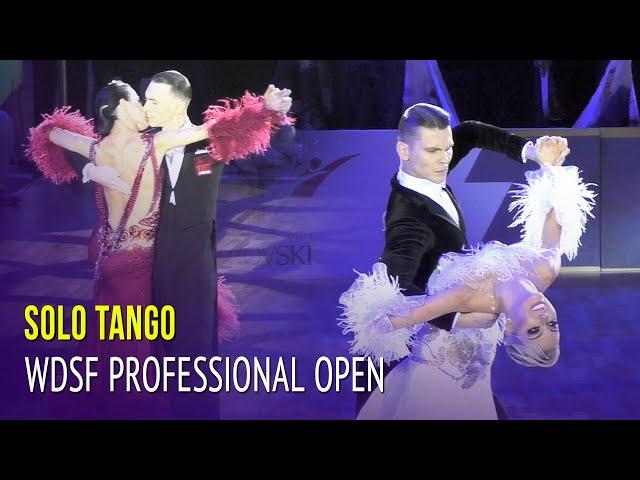 Solo Tango = WDSF Professional Division Open Final