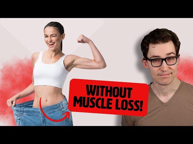 3 Things you MUST do to Lose Fat without Losing Muscle [3 Studies]