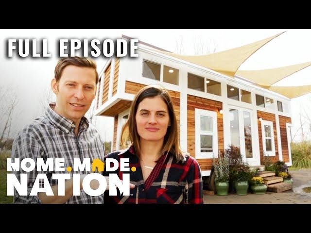 Corporate Couple Creates DREAMY Tech-Free Home (S4, E5) | Tiny House Nation | Full Episode