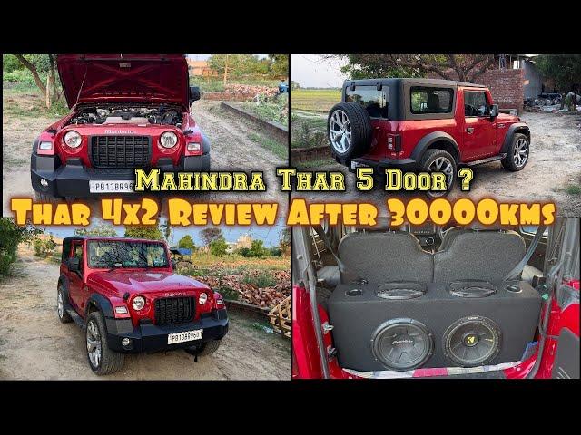 Thar 5 Door 2024 Launch in india Soon | Mahindra Thar 4x2 Customer Review After 30k kms Modify Thar