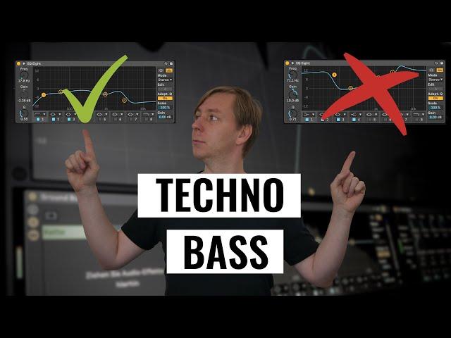 Techno Bass richtig abmischen - Mit diesen EQ Tricks zum perfekten Lowend!