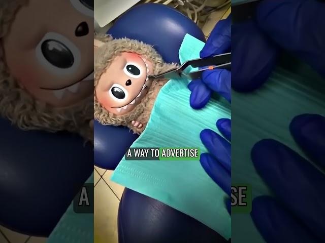 Dentists Put Braces on Labubu Toys While Patients Wait!