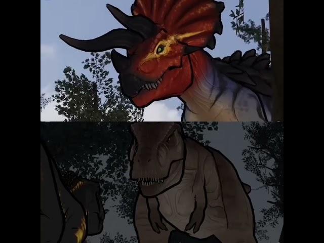 Seal animations Ultmasaurus Vs JWD Rexy