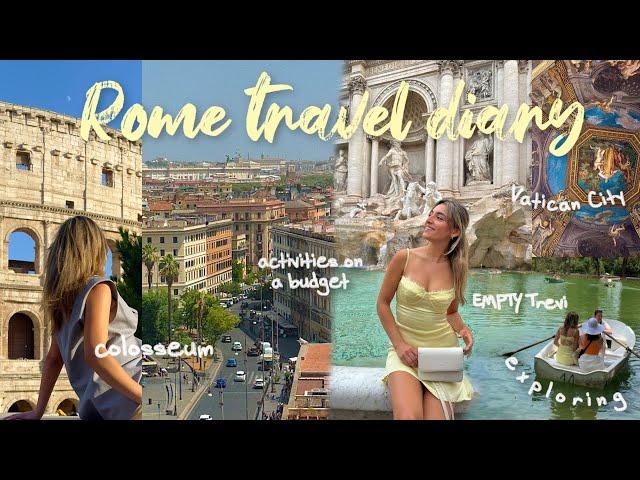 Roaming Through Rome: A Travel Diary  Contiki