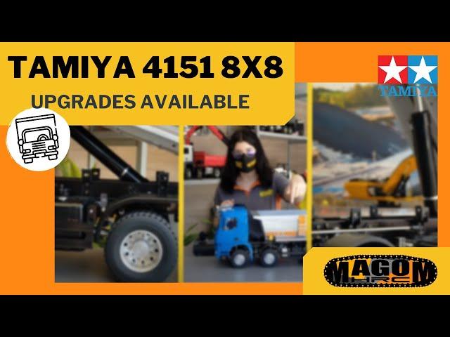 Tamiya Arocs 4151 8x8 - Upgrades Available | MAGOM HRC