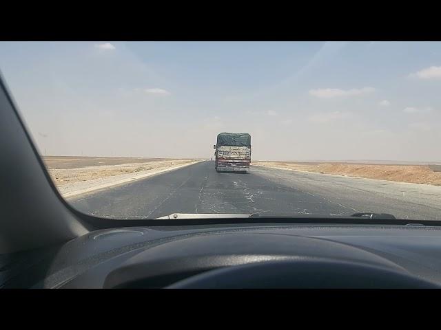 طريقة التجاوز الصحيحه على الشوارع السريعه الغير مفصولة بجزيره وسطيه