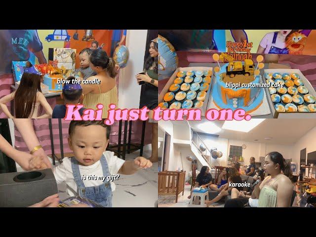 BIRTHDAY VLOG: KAI JUST TURN ONE YEAR OLD! BIRTHDAY CELEBRATION AT HOME  | simply yosh