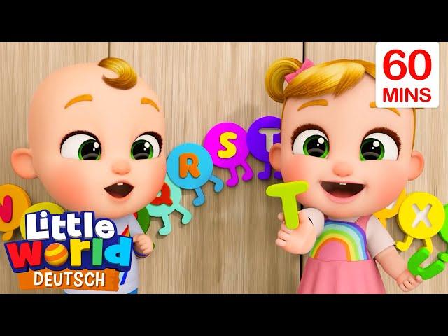 Kennst du das ABC? | Kinderlieder für Kleinkinder | Little World Deutsch