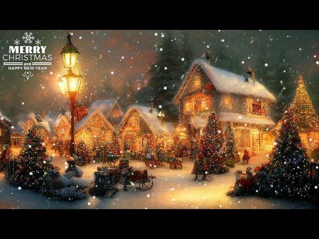 Peaceful Instrumental Christmas Music - Relaxing Christmas music "Snowy Christmas Night"