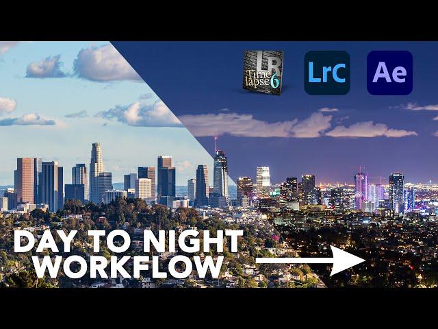 Day-to-Night Timelapse Workflow with LRTimelapse, Lightroom, After Effects