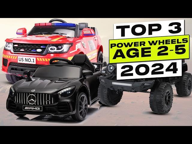 Top 3 BEST Power Wheels For 2 Year Old