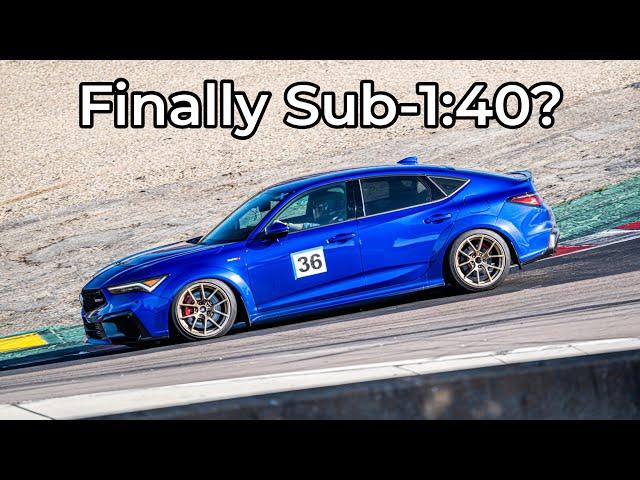 2024 Acura Integra Type S at Laguna Seca - Inching Closer To The Goal