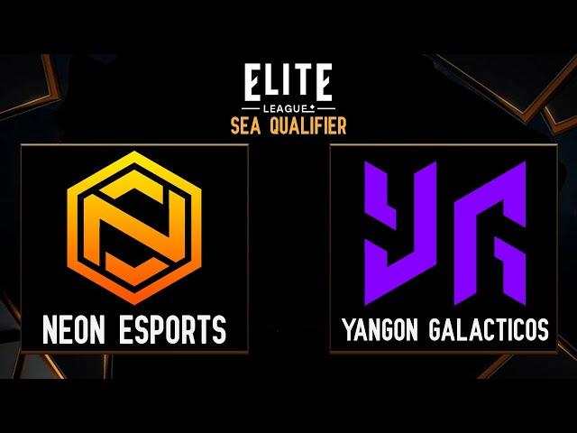 Neon Esports (Cije,Dalul) vs Yangon Galacticos | Elite League S2 SEA Qual. | Yudi & Ucing