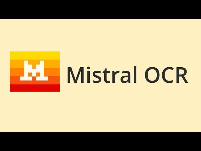 Mistral OCR - Multimodal & Multilingual OCR