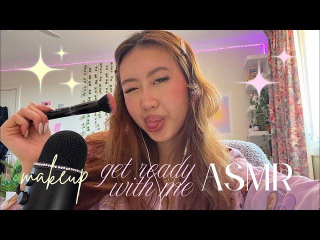 ASMR MY MAKEUP ROUTINE / CHATTY GRWM